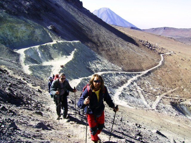 Mina de azufre Volcan Sairecabur